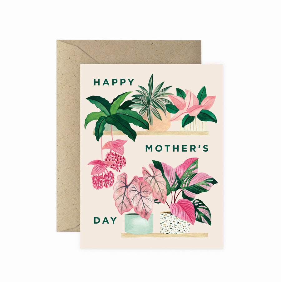 Plant Shelf Mother's Day Greeting Card | Mother's Day