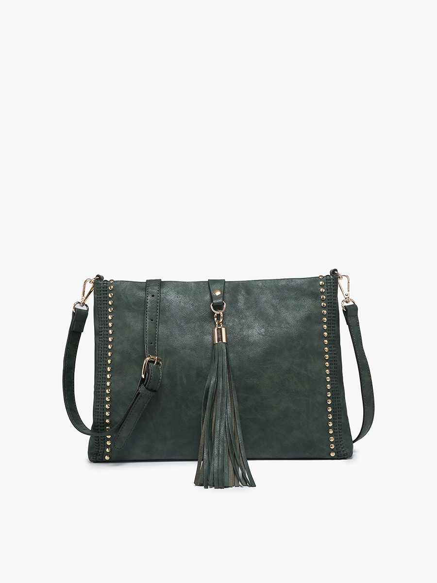 Jen & Co. - Marie Crossbody w/ Grommet Details