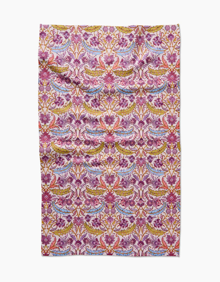 Geometry - Morning Glory Tea Towel
