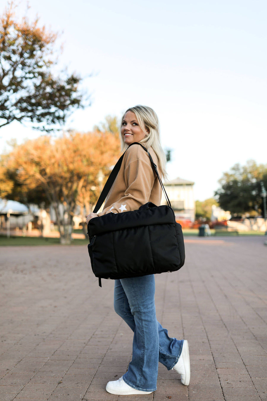 Jadelynn Brooke - Puffer Quilted Duffle - Blaze (Midnight)