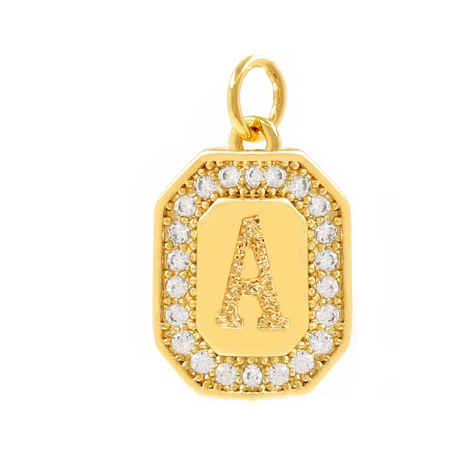 I Initial Charms For Charm Necklaces-Savvy Bling