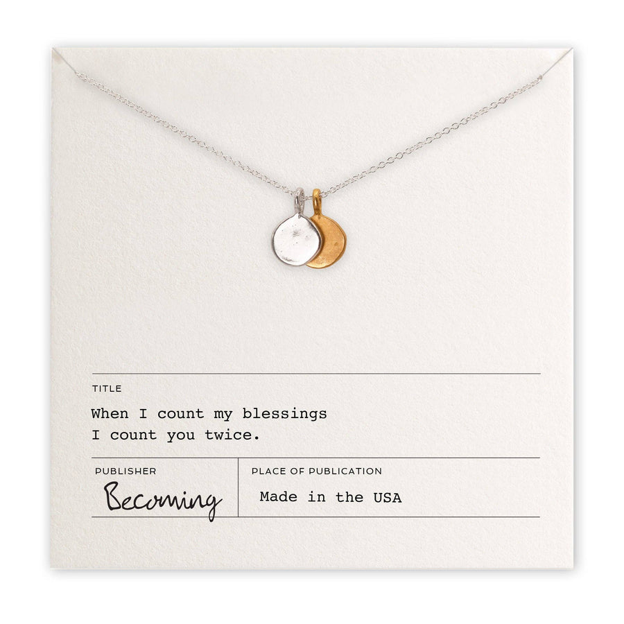 Becoming Jewelry - Count My Blessings Necklace