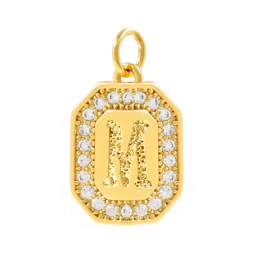I Initial Charms For Charm Necklaces-Savvy Bling