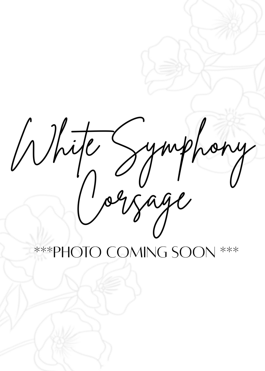 White Symphony Corsage