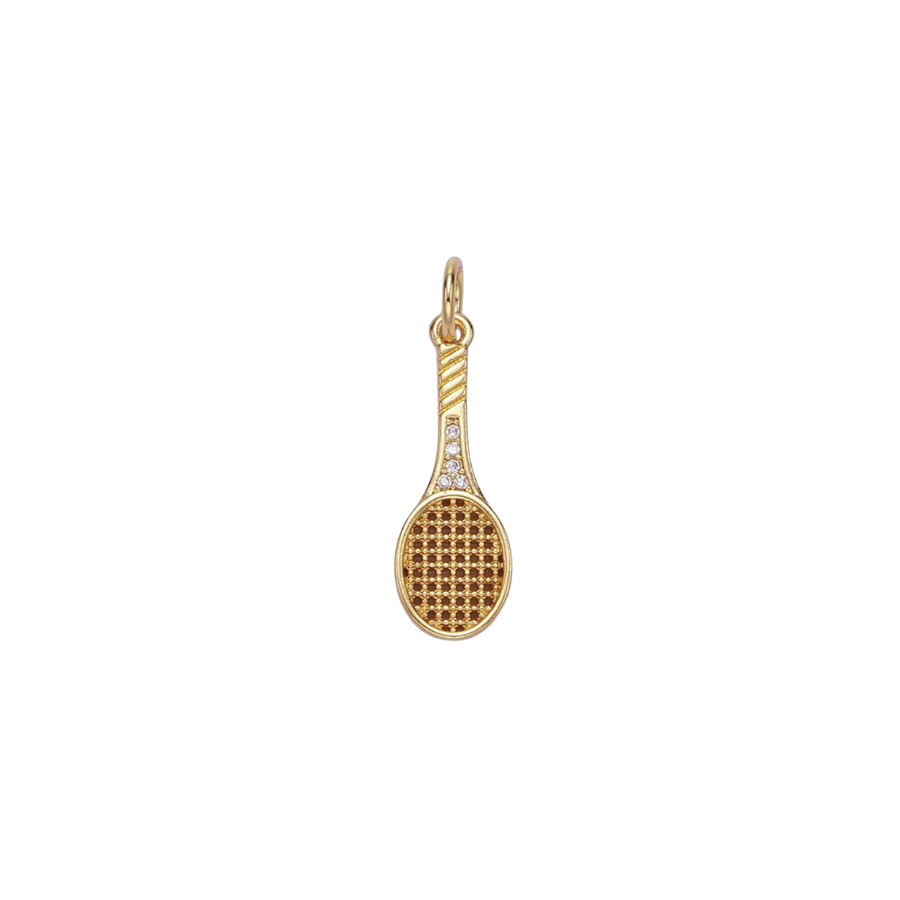 It's Especially Lucky - Small Racket Charm