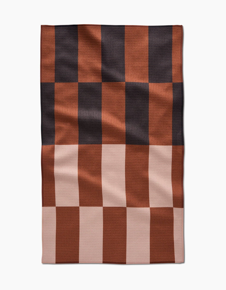 Geometry - Cabin Plaid Tea Towel