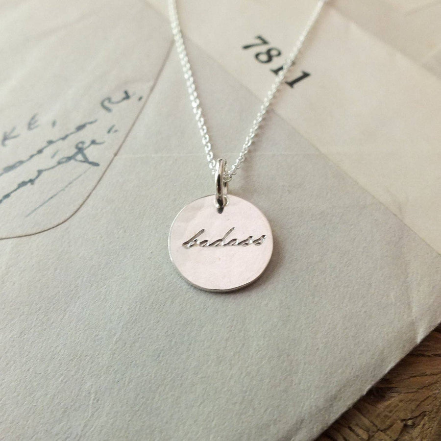 Becoming Jewelry - Badass Necklace: Gold Fill