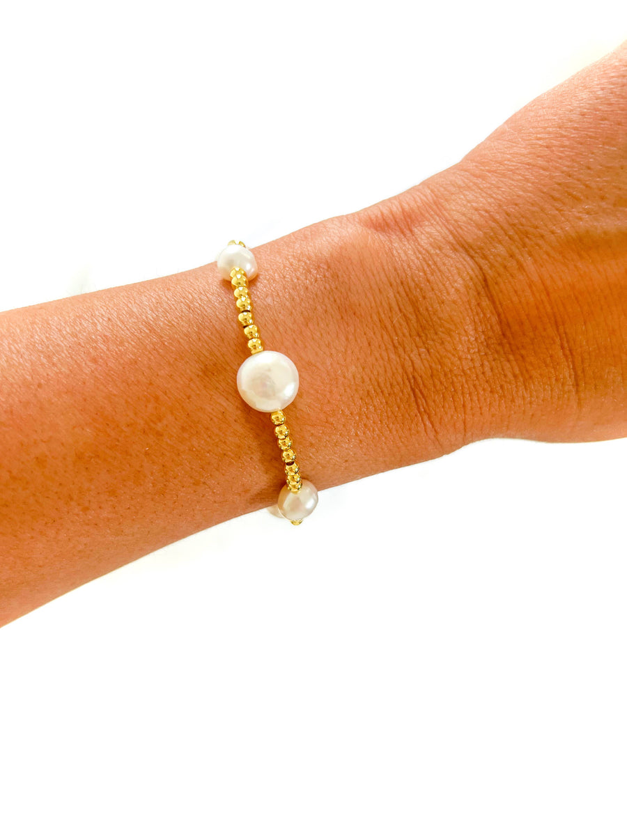 Savvy Bling - Fresh Water Pearl Bracelet