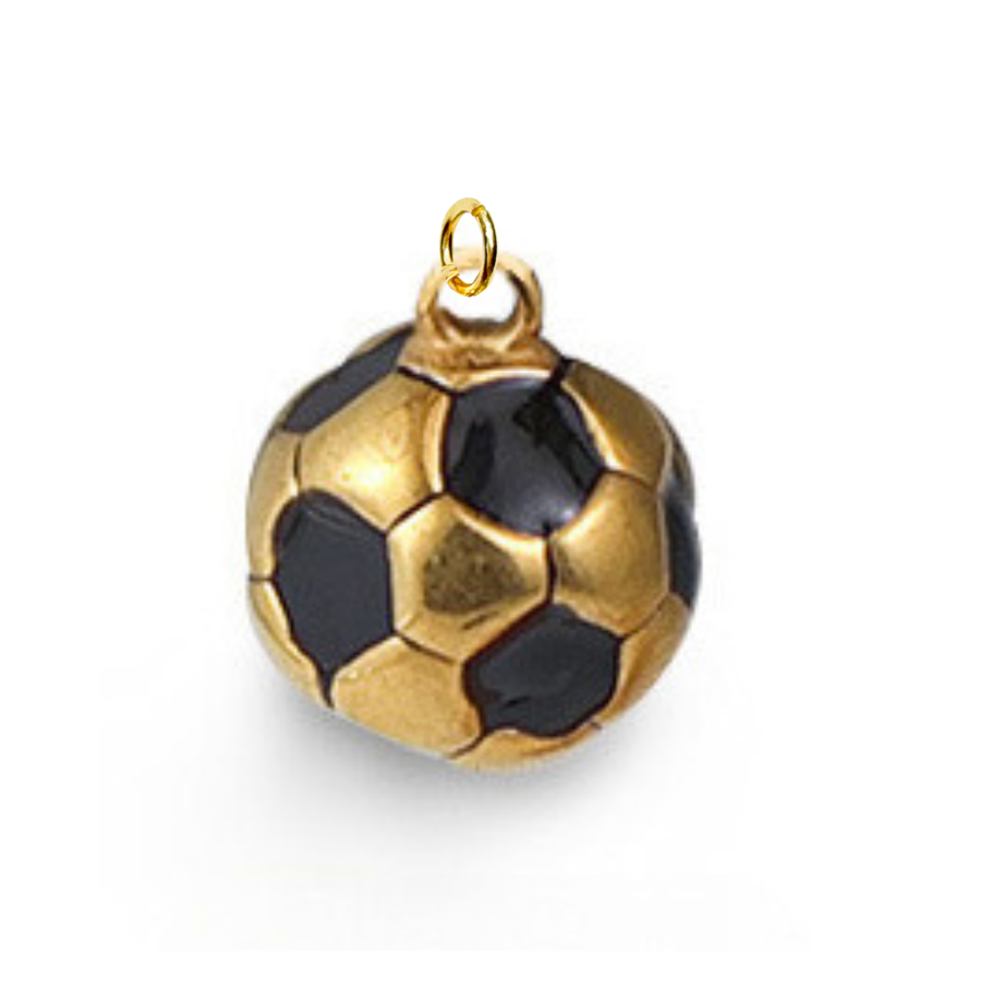 Soccer Game Day Sports Charm -Savvy Bling