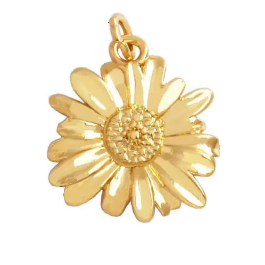 Savvy Bling - Gold Daisy Flower Charm