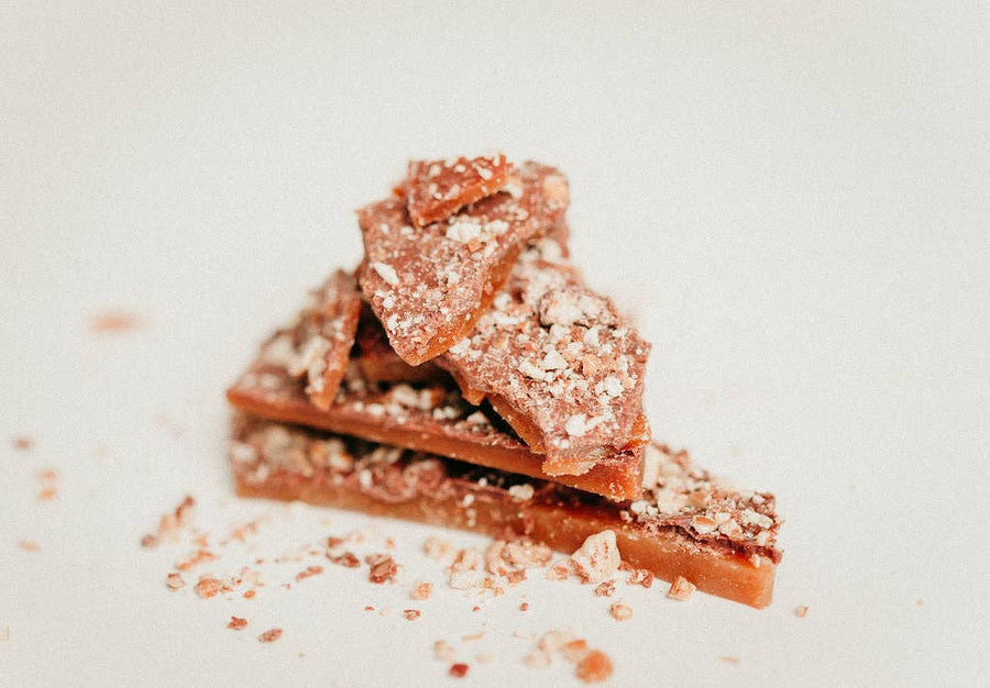 Milk Chocolate Pecan Toffee: 3oz