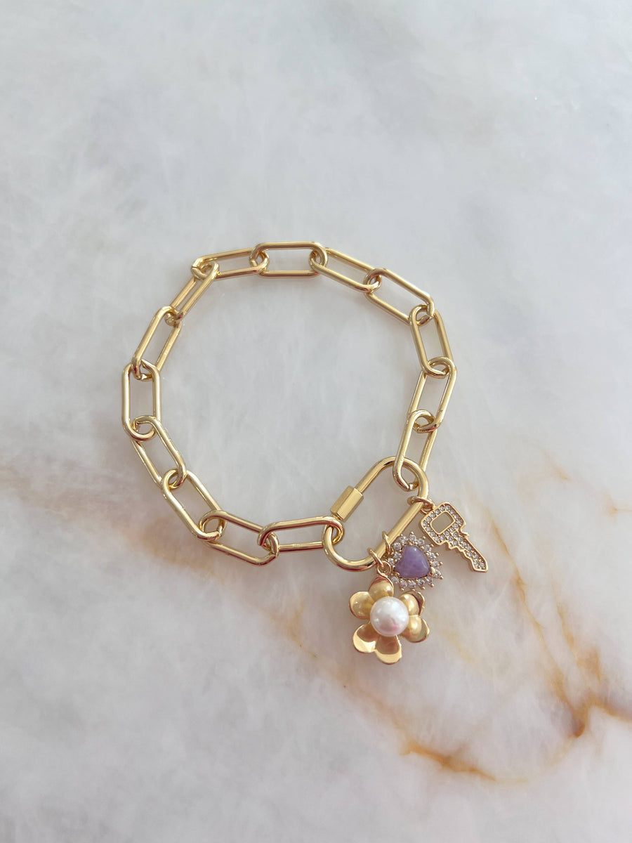 It's Especially Lucky - Charm Bracelet Chains Vol. 1: Lock with thick chain