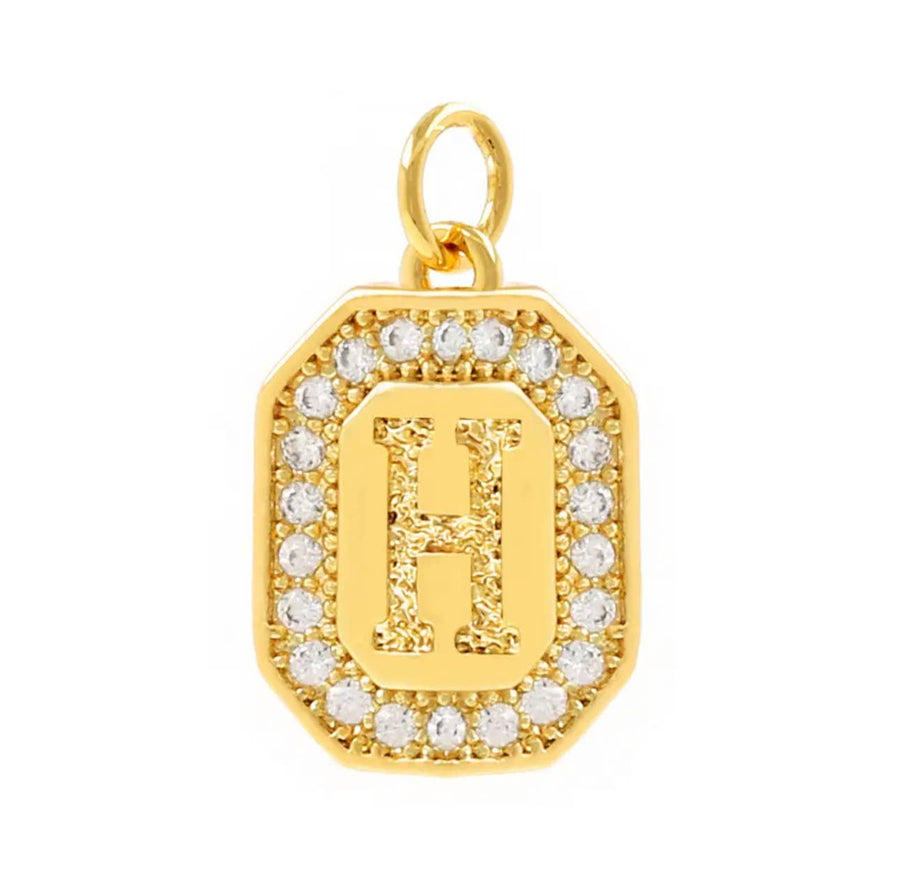 I Initial Charms For Charm Necklaces-Savvy Bling