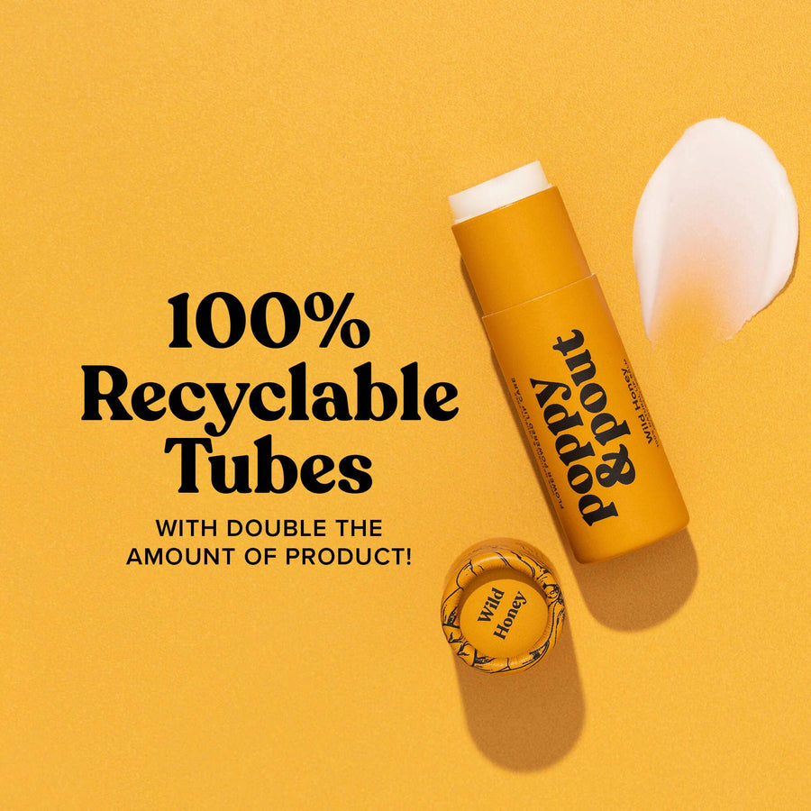 Poppy & Pout - Wild Honey Lip Balm