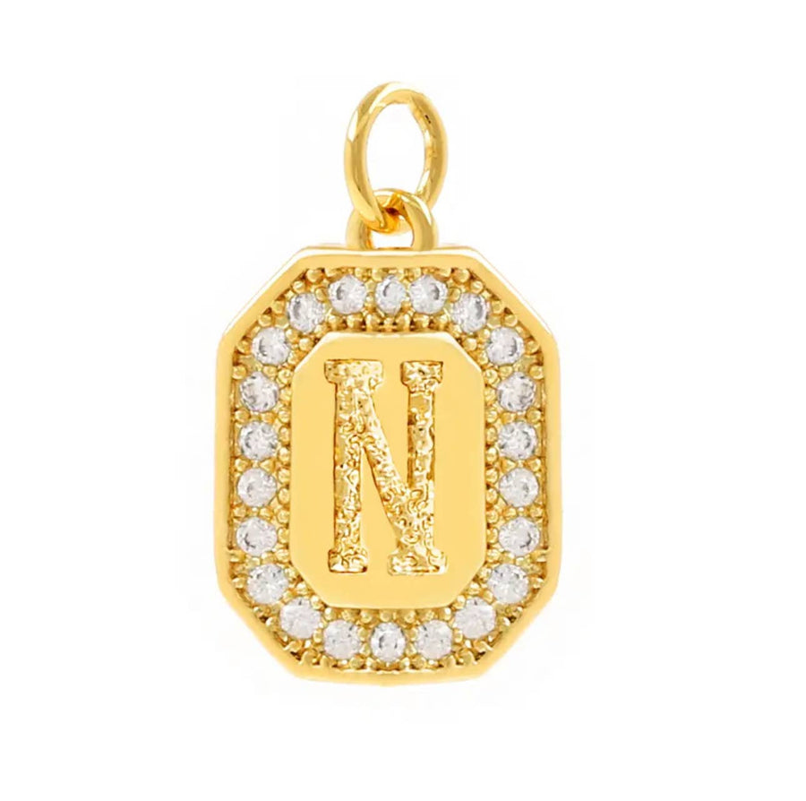 I Initial Charms For Charm Necklaces-Savvy Bling