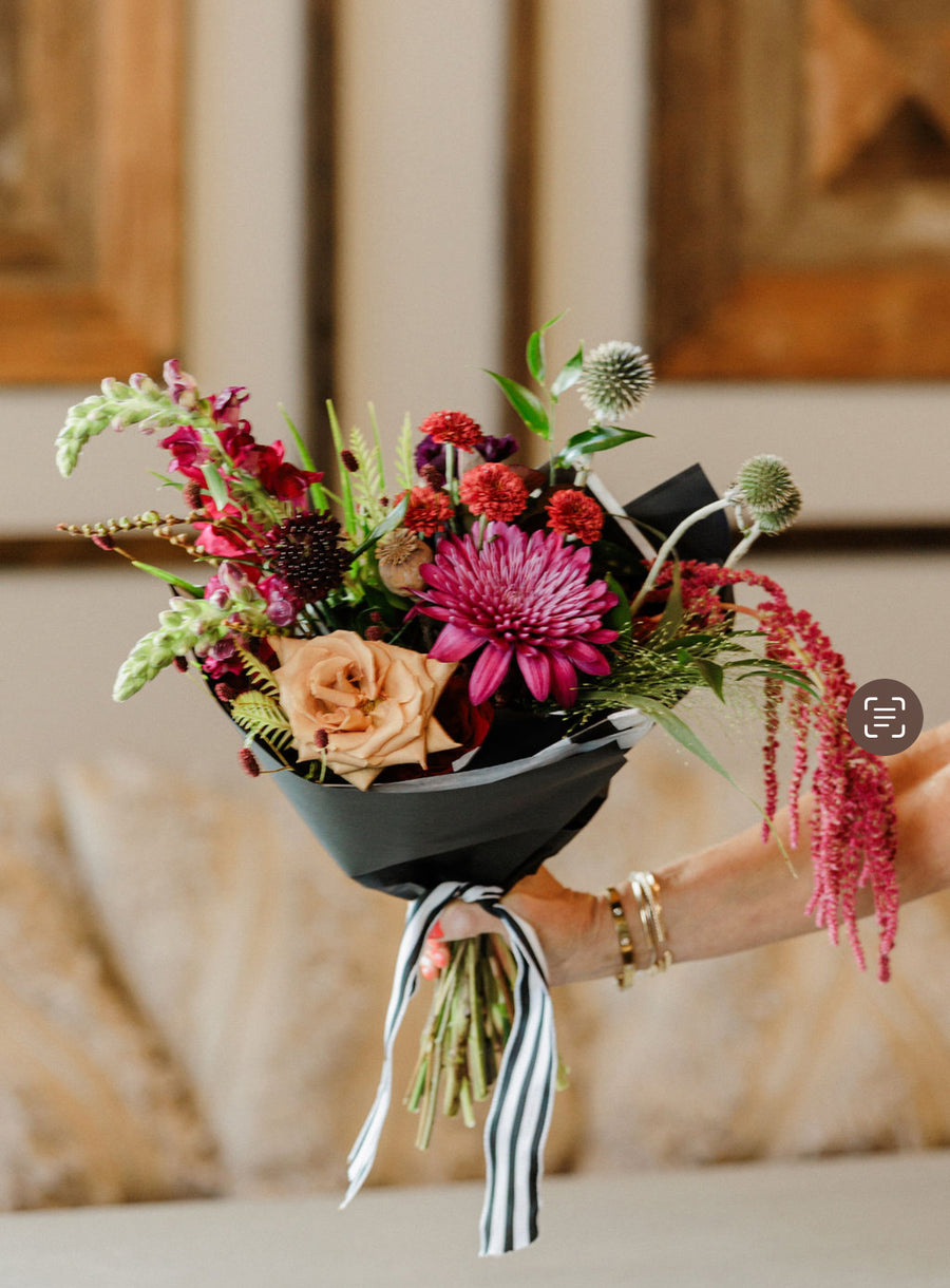 Obsidian Blooms Fall Collection - Hand-Tied