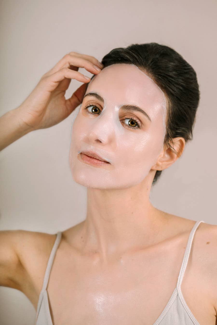 LUCENT VEIL BetaGlucan Mask. Superior Hydration & Soothing: Single Mask