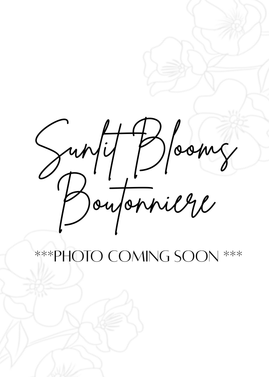 Sunlit Blooms Boutonniere