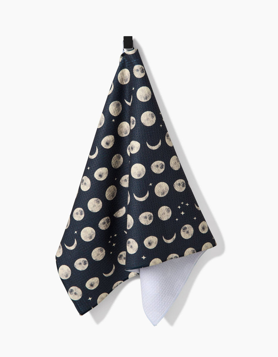 Geometry - Moon Dots Tea Towel
