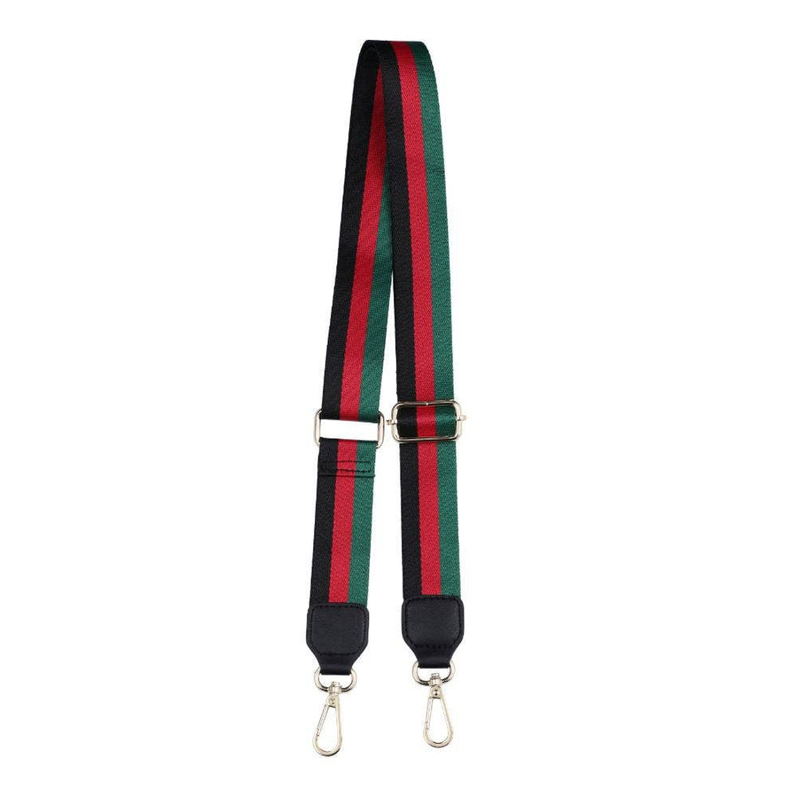 Sol and Selene - Adjustable Shoulder Crossbody Guitar Strap: Black White Black