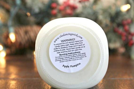 THE DANCING WICK CANDLES - Funny Teacher Gift Candle / Smells Like Summer Break : Medium 8 oz candle / Aruba Coconut