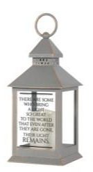 Carson Gifts: Small Sympathy Lantern