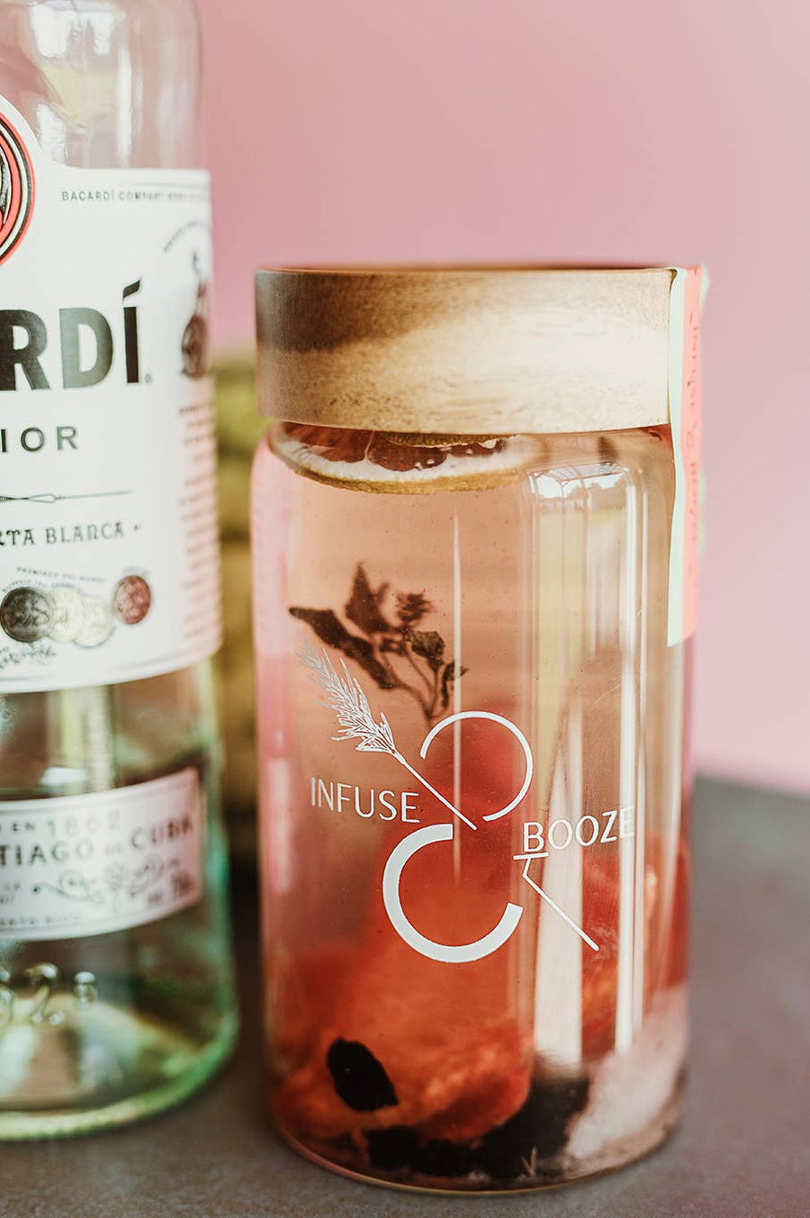 Infuse & Booze - Watermelon Mojito: 16 oz.