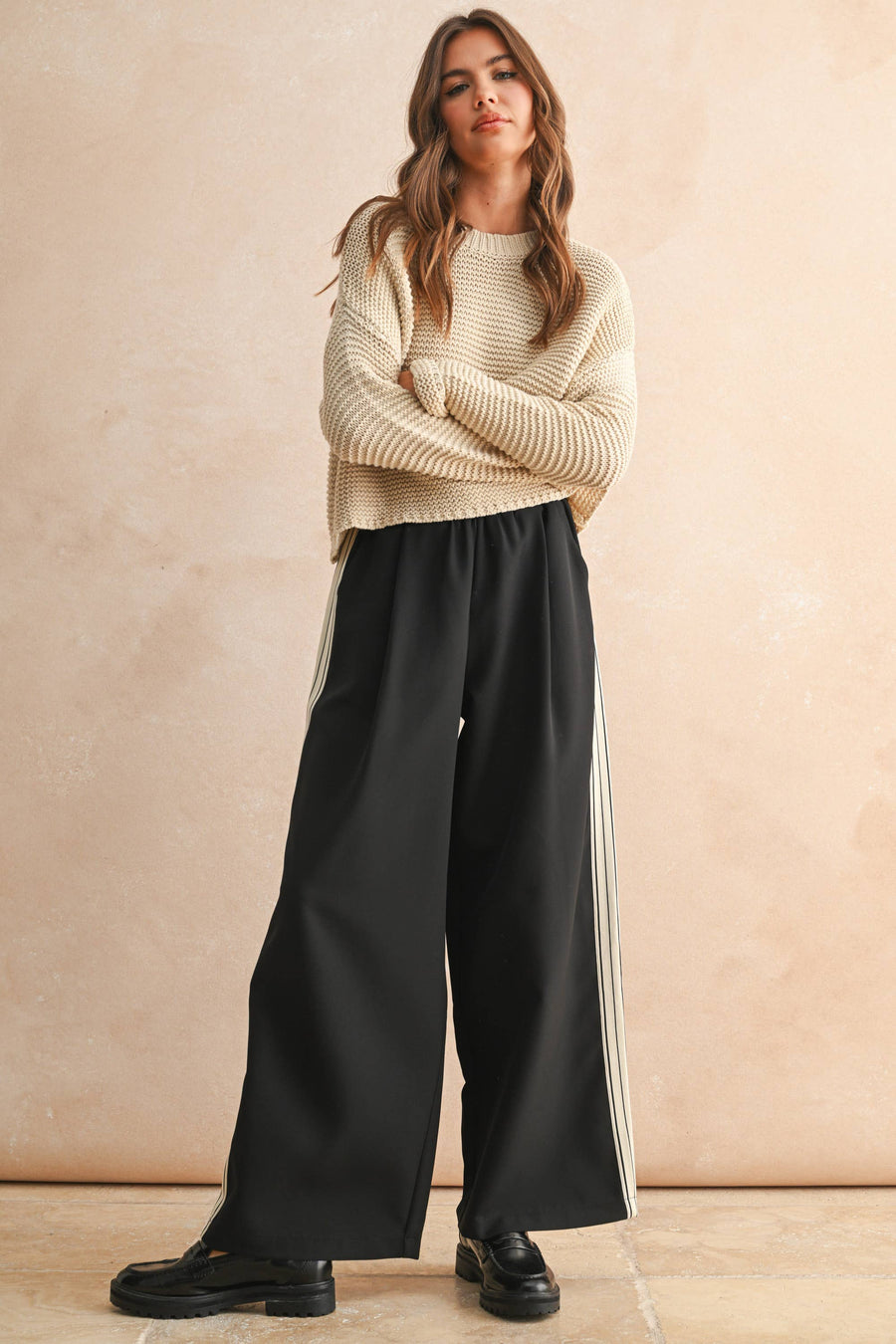 Strip Panel Side Pants