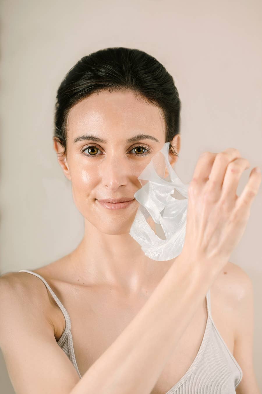 LUCENT VEIL BetaGlucan Mask. Superior Hydration & Soothing: Single Mask
