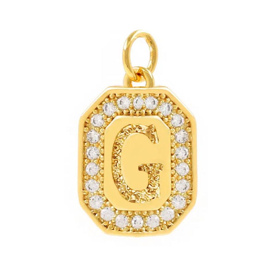I Initial Charms For Charm Necklaces-Savvy Bling