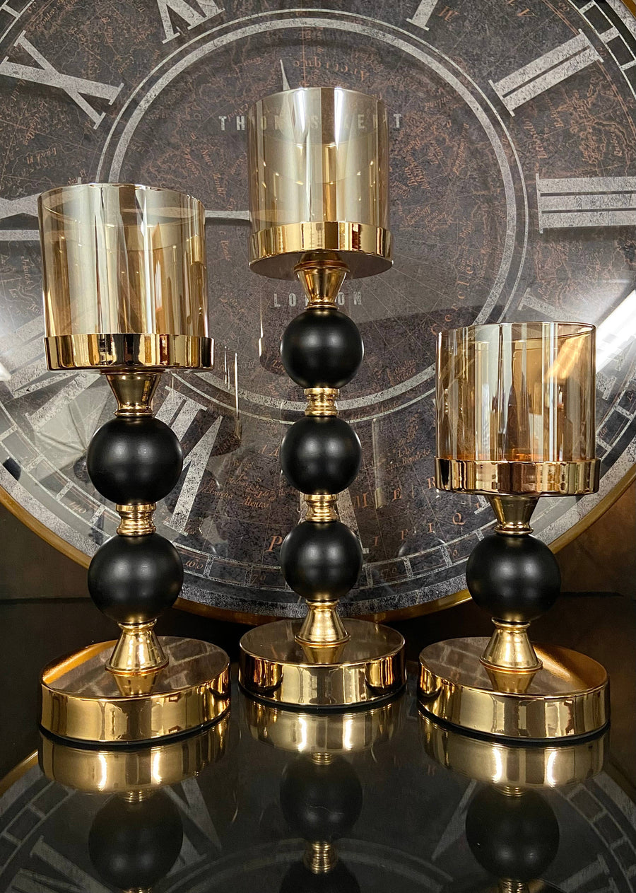 The Light Garden Collection - SET OF 3 NORA CANDLESTICKS