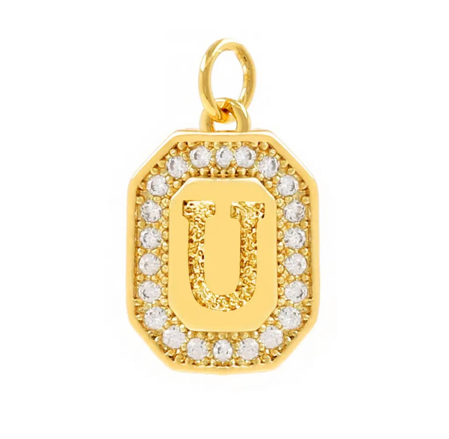 I Initial Charms For Charm Necklaces-Savvy Bling
