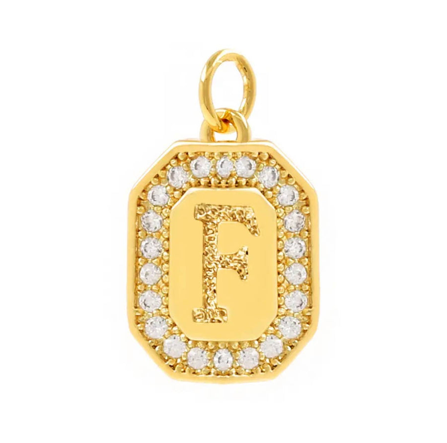 I Initial Charms For Charm Necklaces-Savvy Bling
