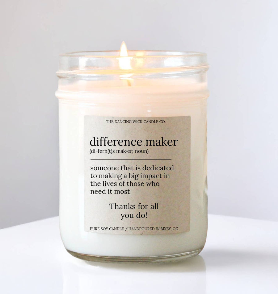 Difference Maker Candle / Lavender Vanilla - Available 4/15/25