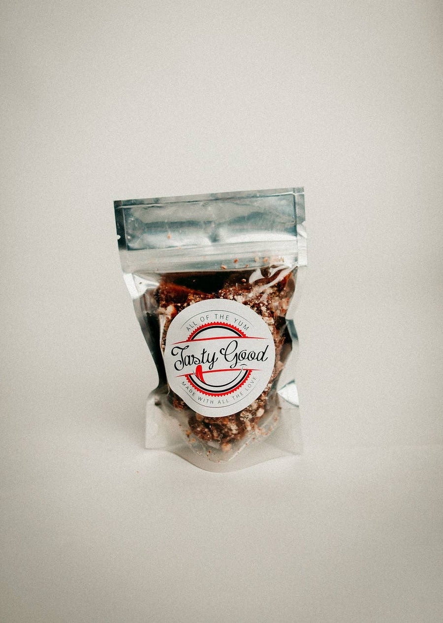 Milk Chocolate Pecan Toffee: 3oz