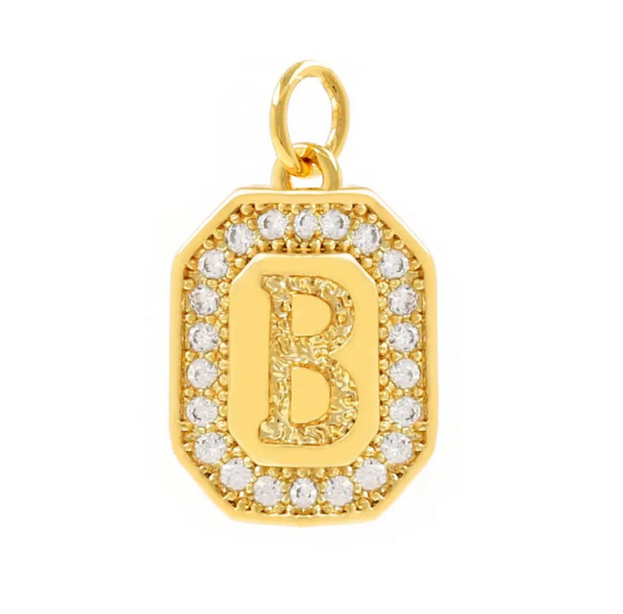 I Initial Charms For Charm Necklaces-Savvy Bling