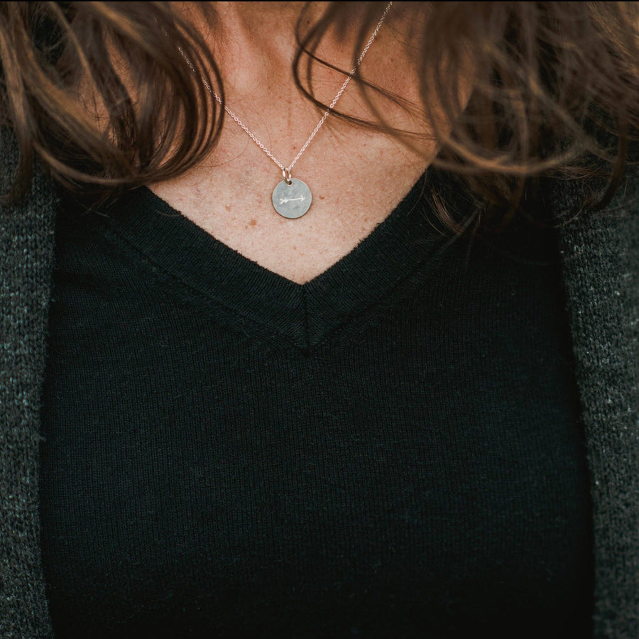 Becoming Jewelry - Arrow Necklace: Gold Fill