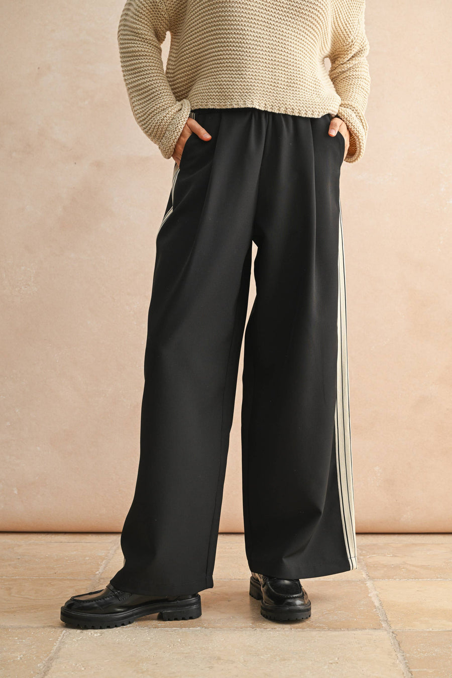 Strip Panel Side Pants