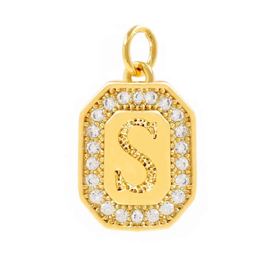 I Initial Charms For Charm Necklaces-Savvy Bling