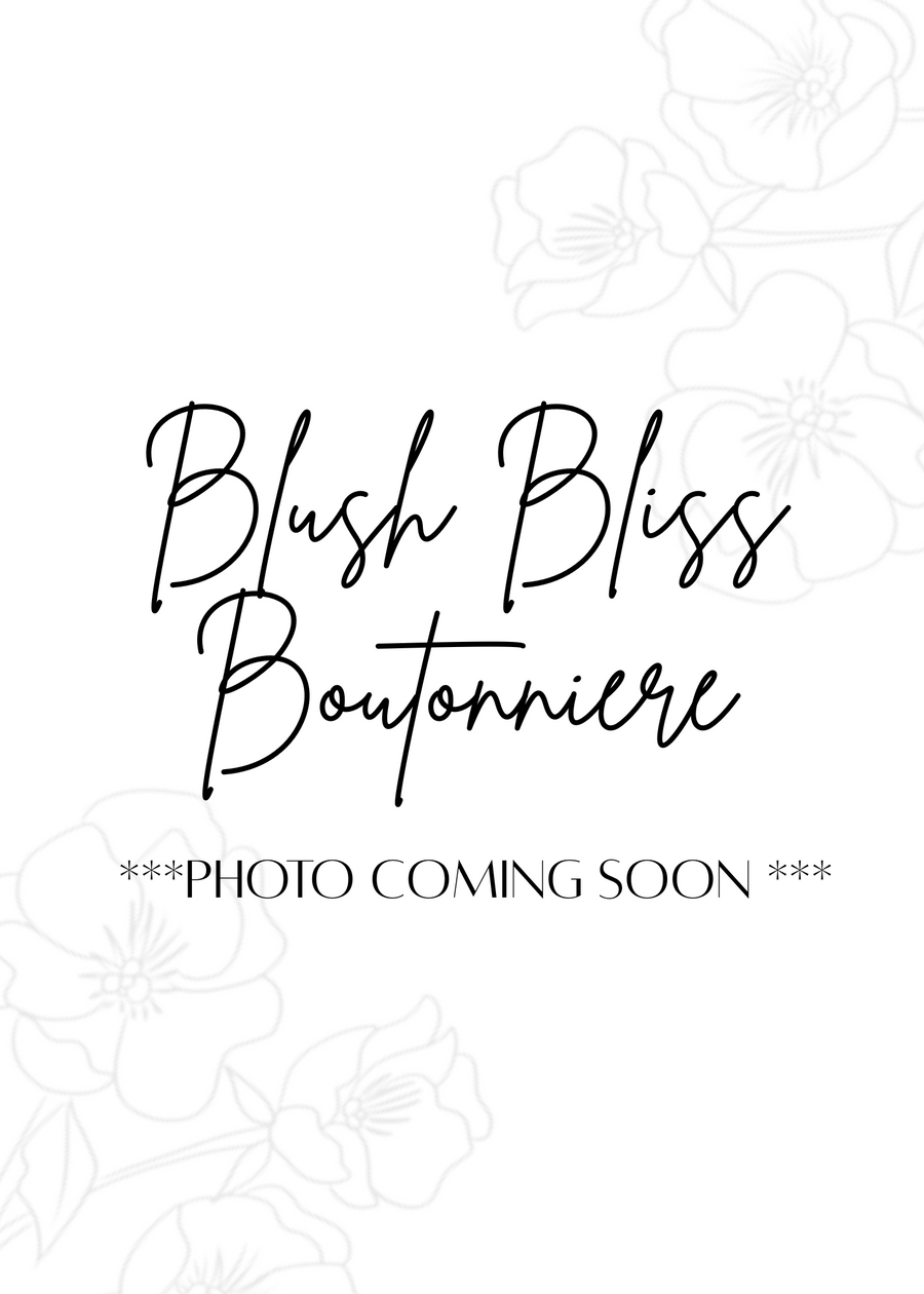 Blush Bliss Boutonniere