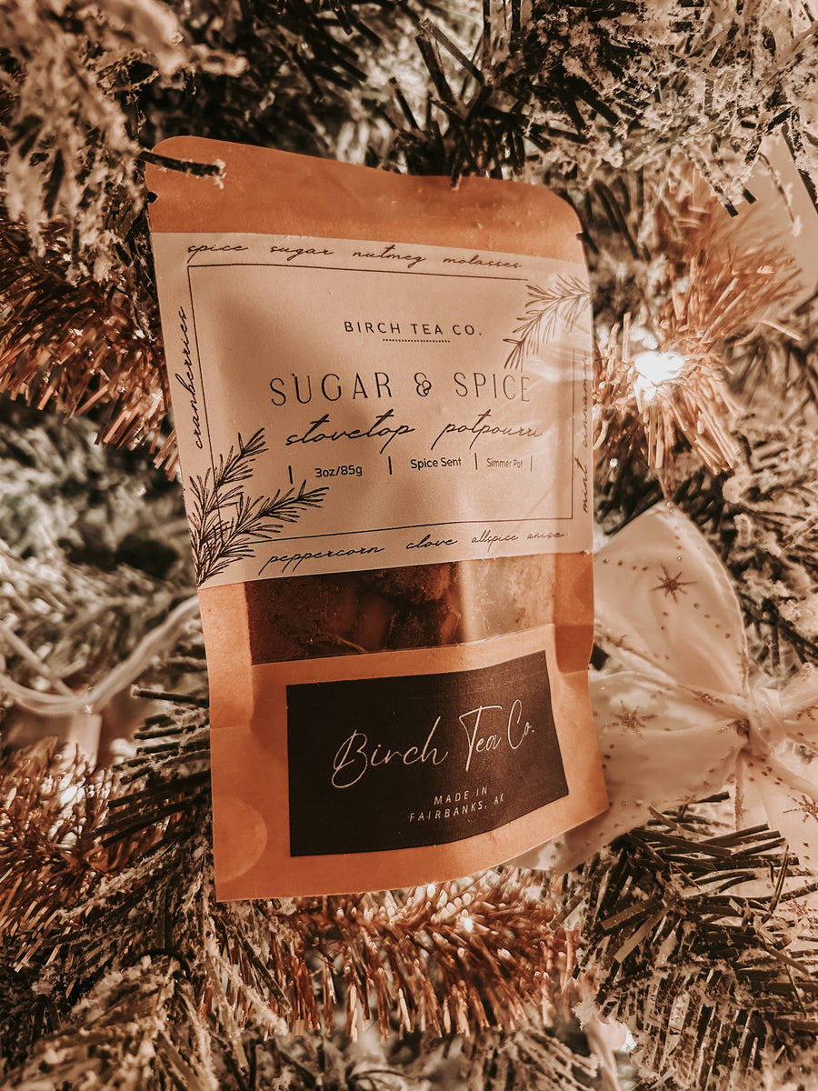 Birch Tea Co. - Sugar & Spice Potpourri Stovetop Kit nostalgic  fragrance