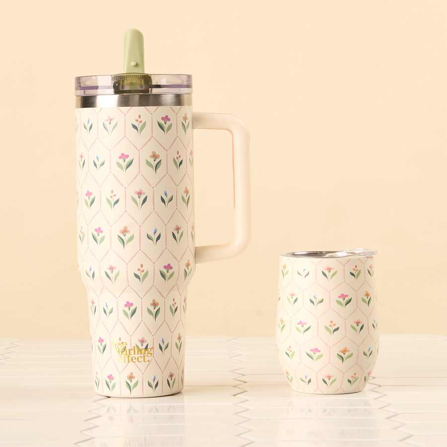 The Darling Effect - 40 oz Lifestyle Flip Straw Tumbler-Handpicked For You