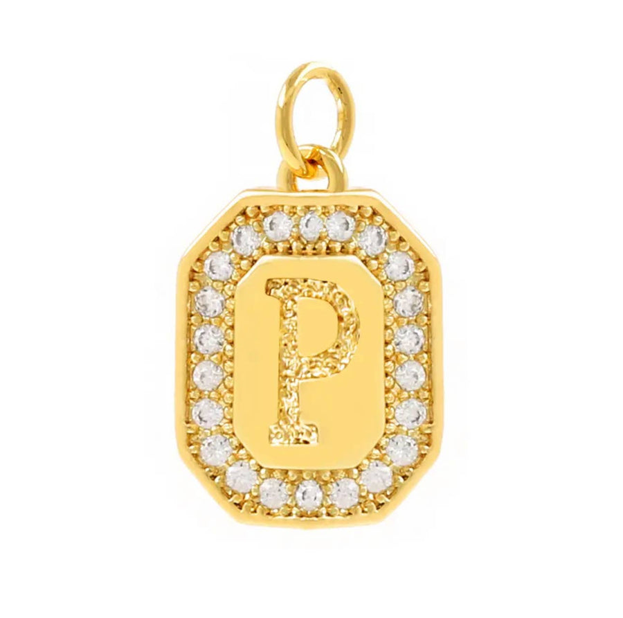 I Initial Charms For Charm Necklaces-Savvy Bling