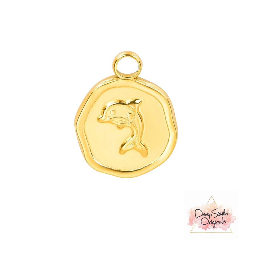 Deep South Org - Dolphin Coin Charm