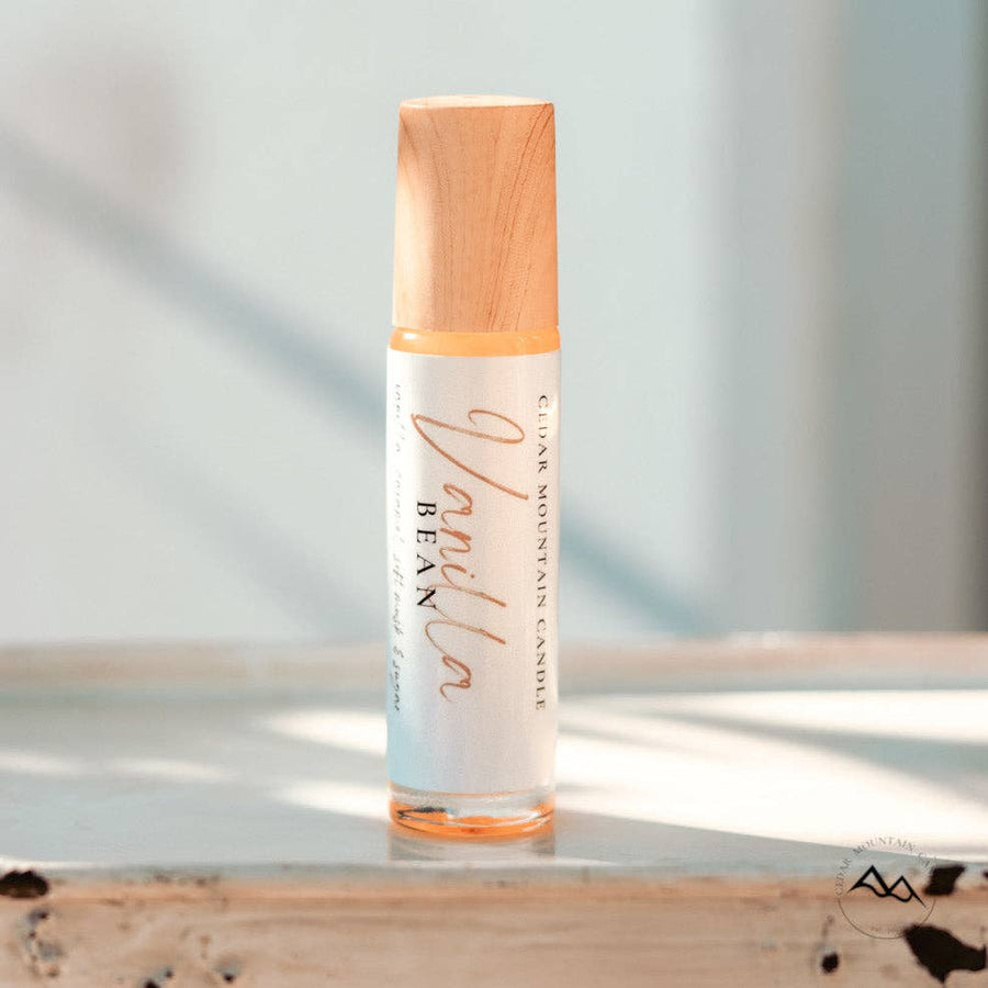 Cedar Mountain Candle - Vanilla Bean Roll-On Perfume Oil