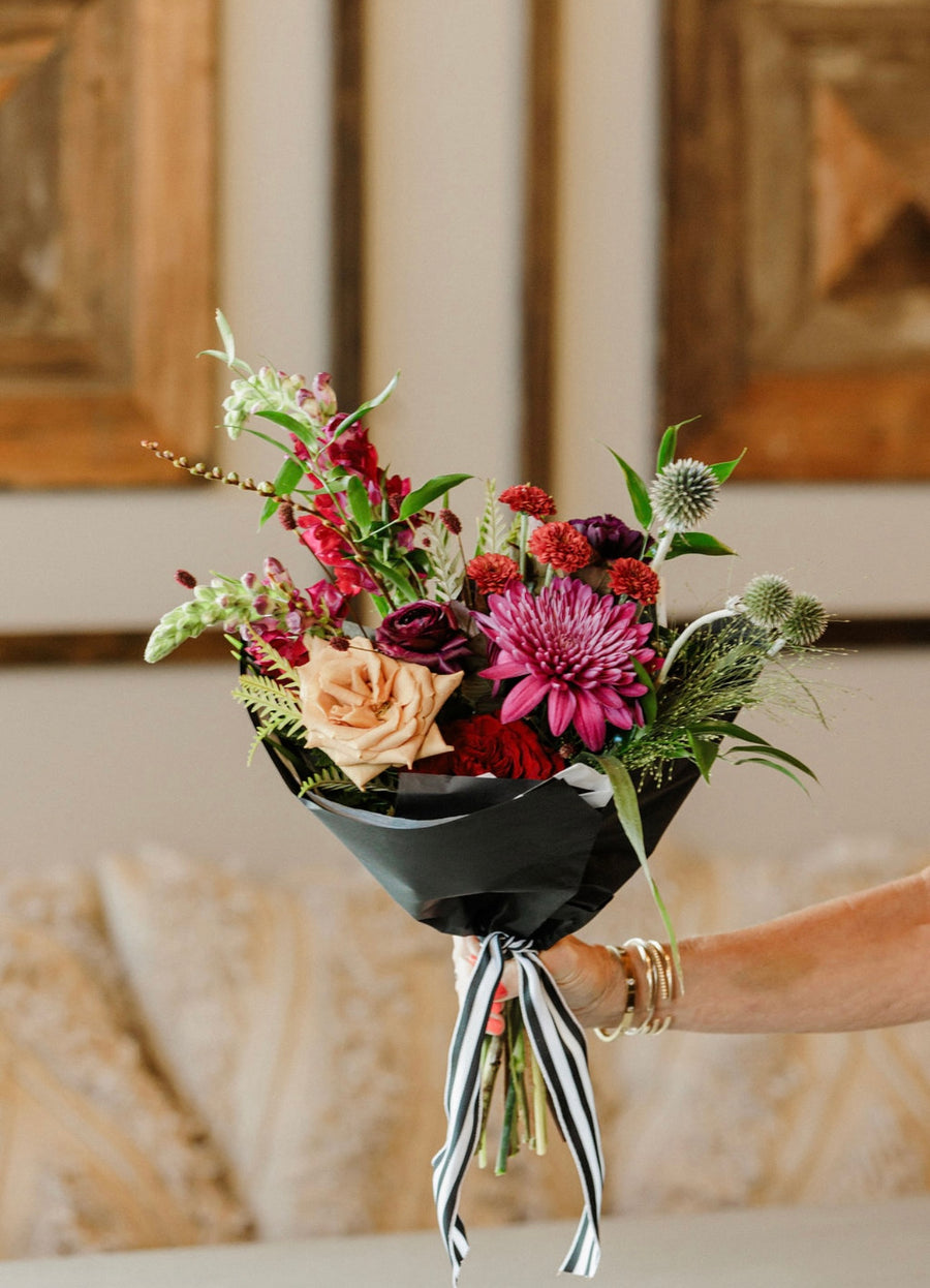 Obsidian Blooms Fall Collection - Hand-Tied
