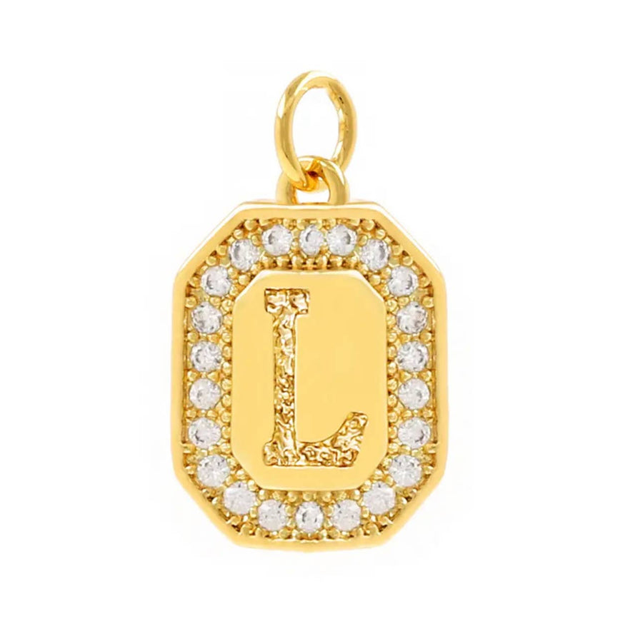 I Initial Charms For Charm Necklaces-Savvy Bling