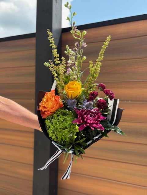 Summer Sangria Collection:  Hand-Tied Bouquet