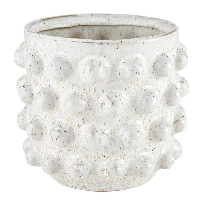 47th & Main (Creative Brands) - White Dot Pot - Large