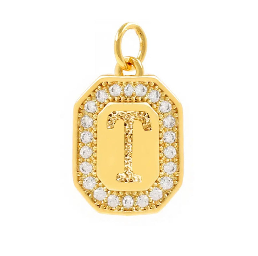 I Initial Charms For Charm Necklaces-Savvy Bling